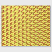 Pizza-vrijdagontwerp - Matte Wrapping Paper Cadeaupapier (Vlak)