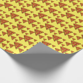 Pizza-vrijdagontwerp - Matte Wrapping Paper Cadeaupapier