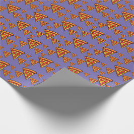 Pizza-vrijdagontwerp - Matte Wrapping Paper Cadeaupapier