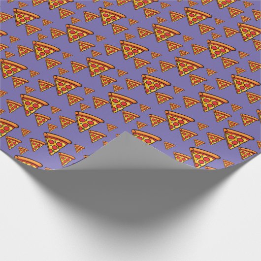 Pizza-vrijdagontwerp - Matte Wrapping Paper Cadeaupapier (Hoek)