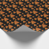 Pizza-vrijdagontwerp - Matte Wrapping Paper Cadeaupapier (Hoek)