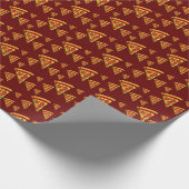 Pizza-vrijdagontwerp - Matte Wrapping Paper Cadeaupapier (Hoek)
