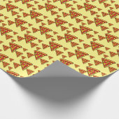 Pizza-vrijdagontwerp - Matte Wrapping Paper Cadeaupapier (Hoek)