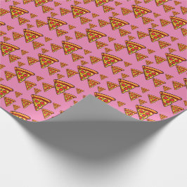 Pizza-vrijdagontwerp - Matte Wrapping Paper Cadeaupapier