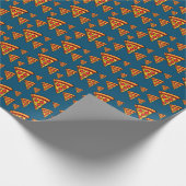 Pizza-vrijdagontwerp - Matte Wrapping Paper Cadeaupapier (Hoek)