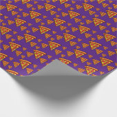 Pizza-vrijdagontwerp - Matte Wrapping Paper Cadeaupapier (Hoek)