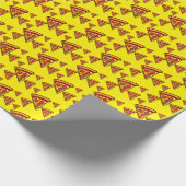 Pizza-vrijdagontwerp - Matte Wrapping Paper Cadeaupapier (Hoek)