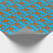 Pizza-vrijdagontwerp - Matte Wrapping Paper Cadeaupapier (Hoek)