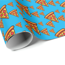 Pizza-vrijdagontwerp - Matte Wrapping Paper Cadeaupapier