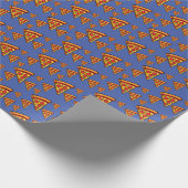 Pizza-vrijdagontwerp - Matte Wrapping Paper Cadeaupapier (Hoek)
