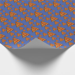 Pizza-vrijdagontwerp - Matte Wrapping Paper Cadeaupapier