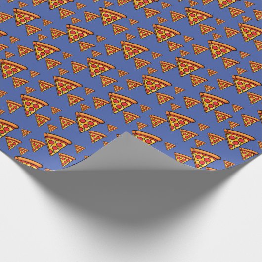 Pizza-vrijdagontwerp - Matte Wrapping Paper Cadeaupapier (Hoek)
