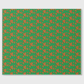 Pizza-vrijdagontwerp - Matte Wrapping Paper Cadeaupapier (Vlak)