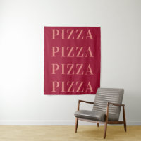 Pizza Wall Art, Slaapzalen en Appartementsmuur
