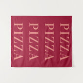 Pizza Wall Art, Slaapzalen en Appartementsmuur Wandkleed (Voorkant (horizontaal))