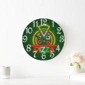 Pizza Wall Clock Grote Klok (Huis)