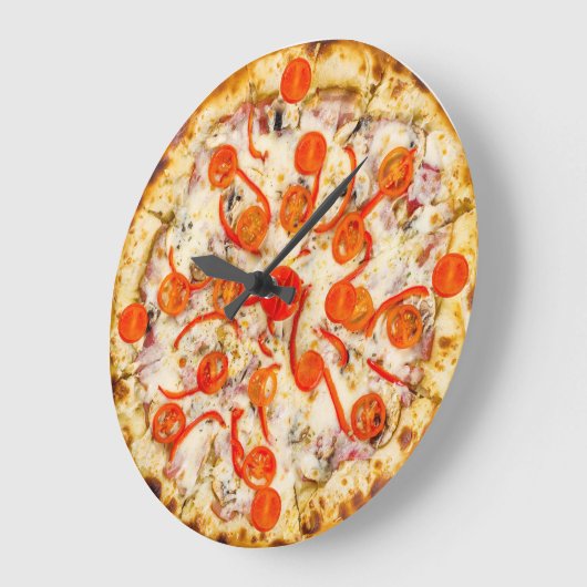 Pizza Wall Clock Grote Klok (Hoek)