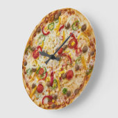 Pizza Wall Clock Grote Klok (Hoek)