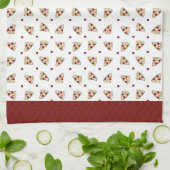 Pizza White Kitchen Towel Theedoek (Gevouwen)