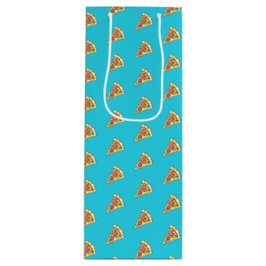 Pizza Wijn Cadeautas (Voorkant)