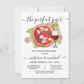 Pizza & Wine het perfecte paarse repetitiediner Kaart (Voorkant)