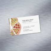 Pizza Winkel Magnetisch Visitekaartje (Voorbeeld)