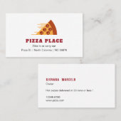 Pizza Winkel Visitekaartje (Voorkant / Achterkant)