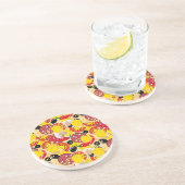 Pizza Zandsteen Onderzetter (Zijkant)