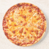 Pizza Zandsteen Onderzetter (Voorkant)