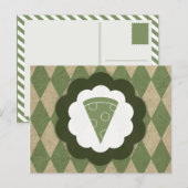 pizzadiamanten briefkaart (Voorkant / Achterkant)