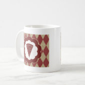 pizzadiamanten koffiemok (Voorkant links)