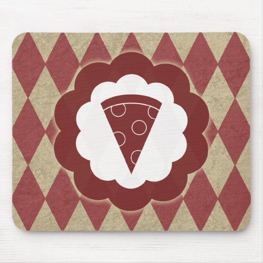 pizzadiamanten muismat (Voorkant)