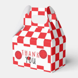 Pizzafeest Bedankt Verjaardag Behandel Favor Dozen Bedankdoosjes