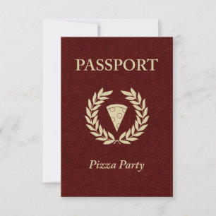 pizzafeest paspoort kaart