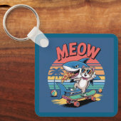 Pizzahaai Sleutelhanger (Voorkant)