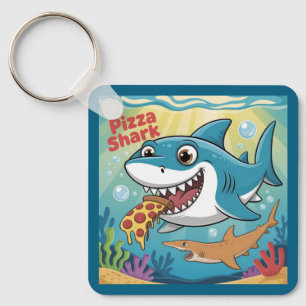 Pizzahaai Sleutelhanger