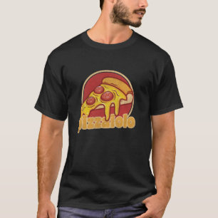 pizzaiolo grappige pizzamaker cadeautaart illustra t-shirt