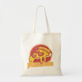 pizzaiolo grappige pizzamaker cadeautaart illustra tote bag (Voorkant)