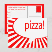 pizzakepubbel briefkaart (Voorkant / Achterkant)