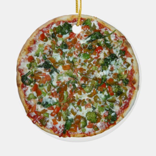 pizzakeramisch ornament (Voorkant)