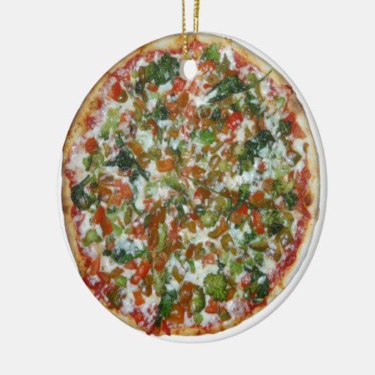 pizzakeramisch ornament (Links)