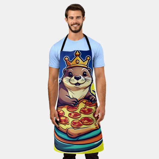 PizzaKing_Otter Schort (Gedragen)
