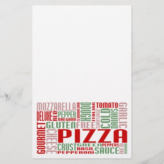 pizzakjeChat Briefpapier (Voorkant)