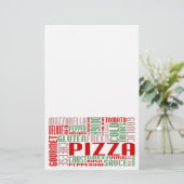 pizzakjeChat Briefpapier (Staand voorkant)