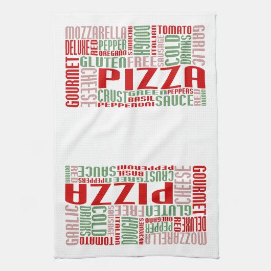 pizzakjeChat Theedoek (Verticaal)