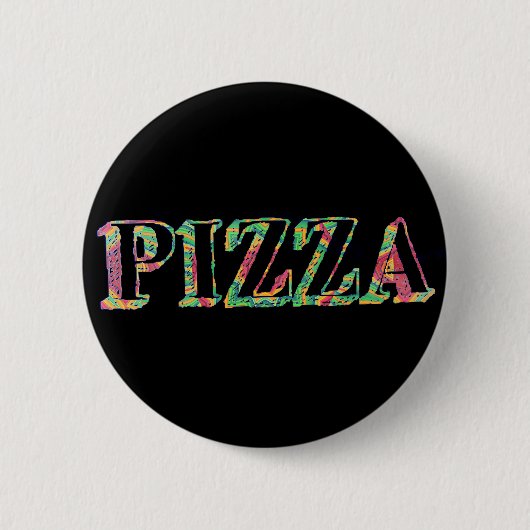 Pizzaknop Ronde Button 5,7 Cm (Voorkant)