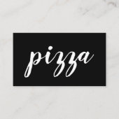 pizzakoestekaart klantenkaartje (Voorkant)