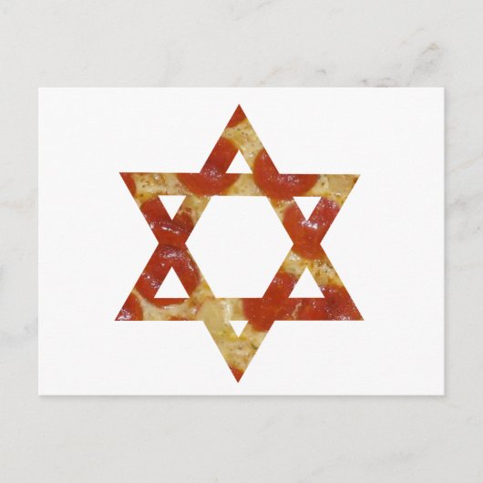 pizzakster van david briefkaart (Voorkant)