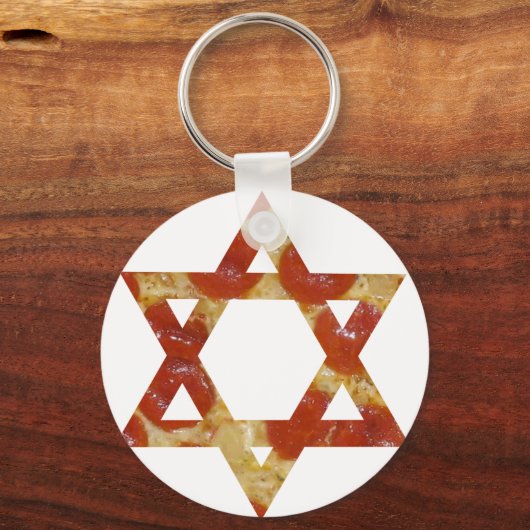 pizzakster van david sleutelhanger (Voorkant)