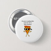 pizzaliefde ronde button 5,7 cm (Voorkant /achterkant)